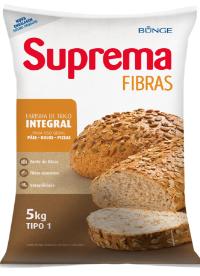 Farinha de Trigo Integral Suprema Fibras - 5kg