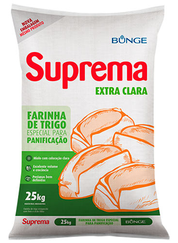 Farinha de Trigo Suprema Extra Clara - 25kg