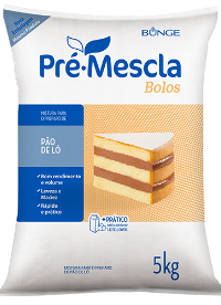 Pré Mistura Pré-Mescla Pão de Ló - 5kg