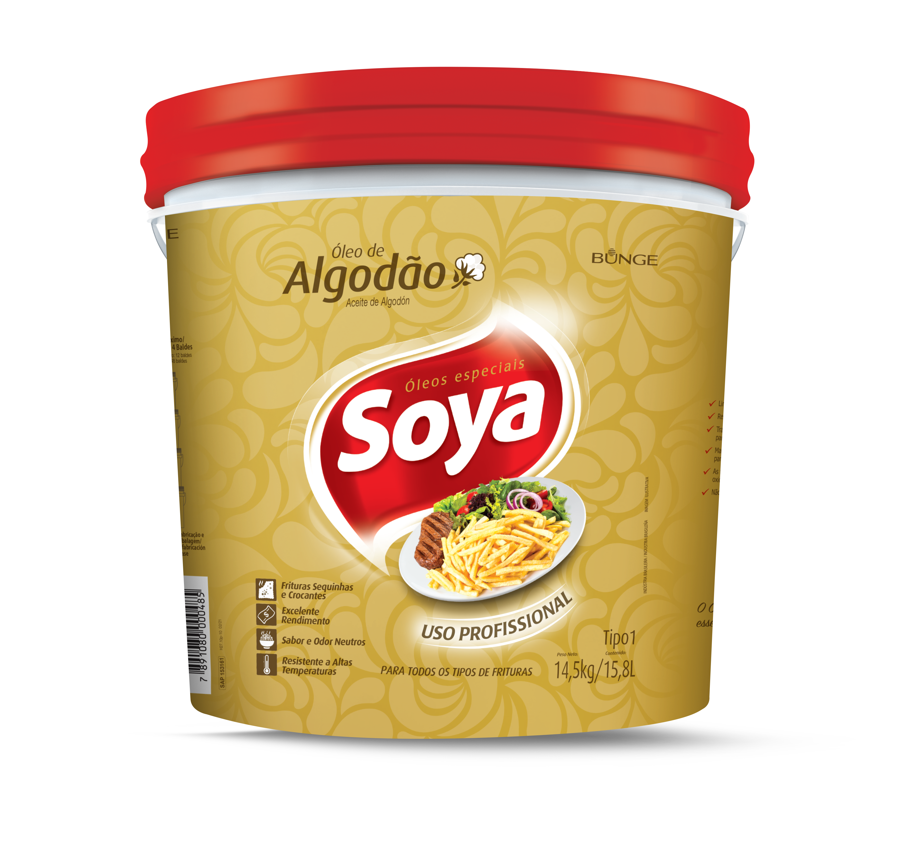 Óleo de Algodão Soya 14,5kg