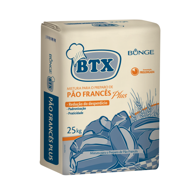 Pré Mistura BTX Pão Francês Plus - 25kg Papel